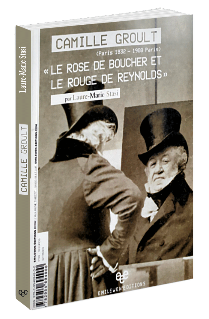 Camille Groult (Paris 1832-1908 Paris) Le rose de Boucher et le rouge de Reynlods
